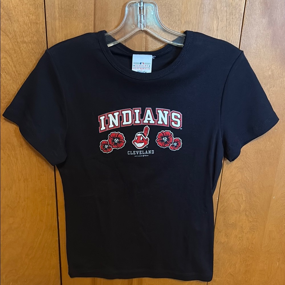 Genuine Merchandise Black and Red Short Sleeve Tees